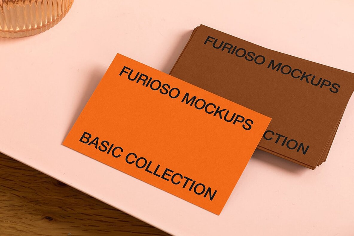 Business Cards Mockup Bundle 4