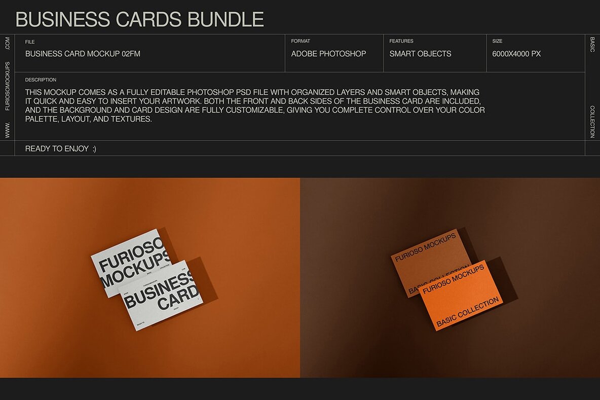 Business Cards Mockup Bundle 5