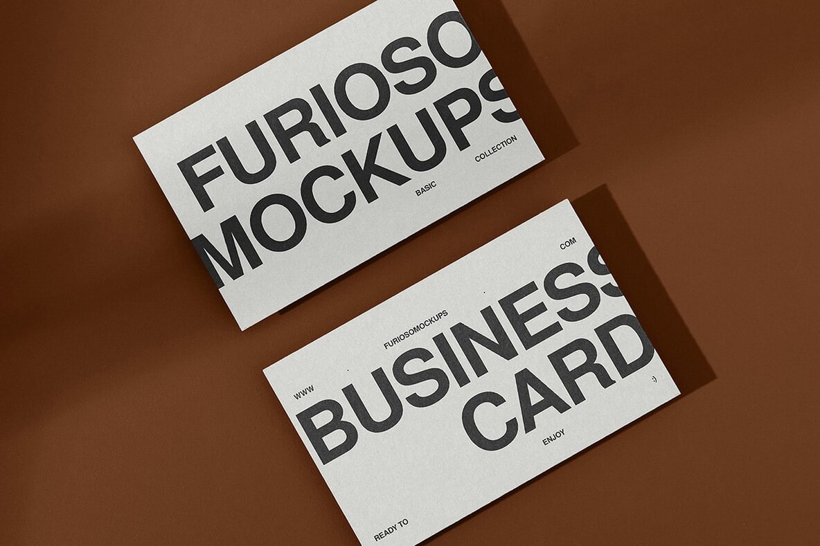 Business Cards Mockup Bundle 12