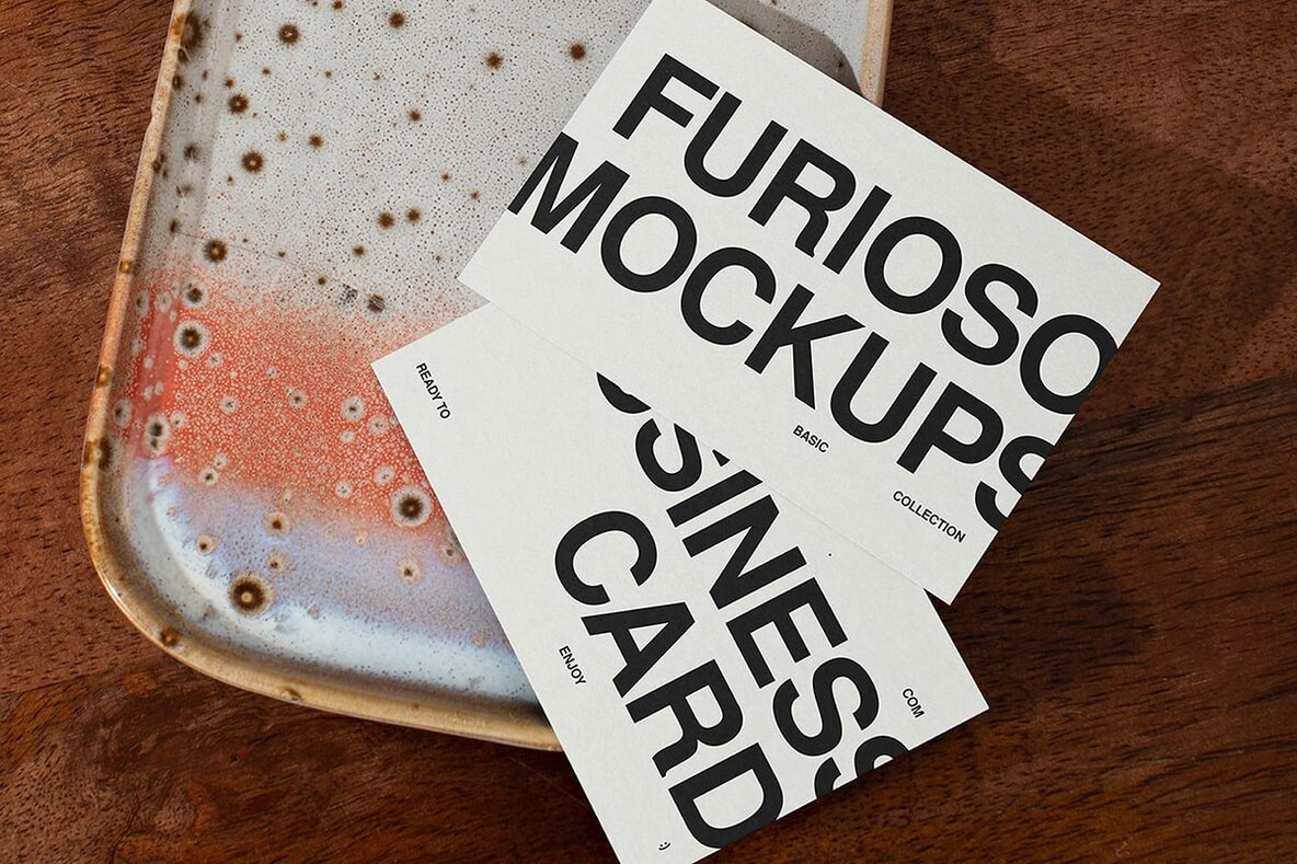 Business Cards Mockup Bundle 14