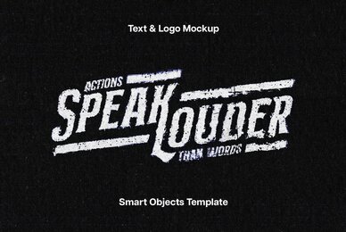 Ink Distortion Text Effect