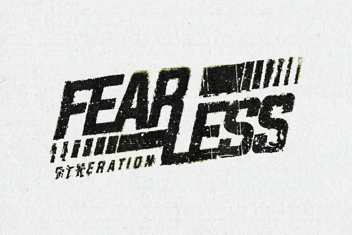 Ink Distortion Text Effect 2