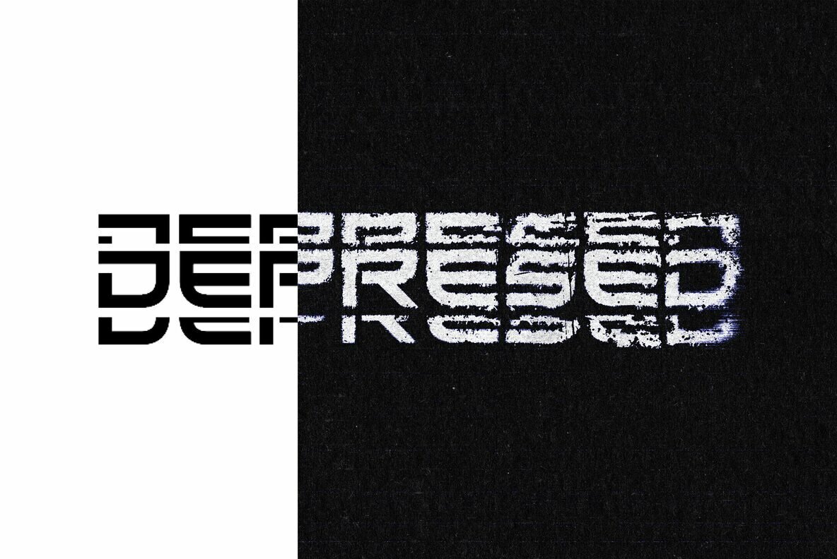 Ink Distortion Text Effect 3