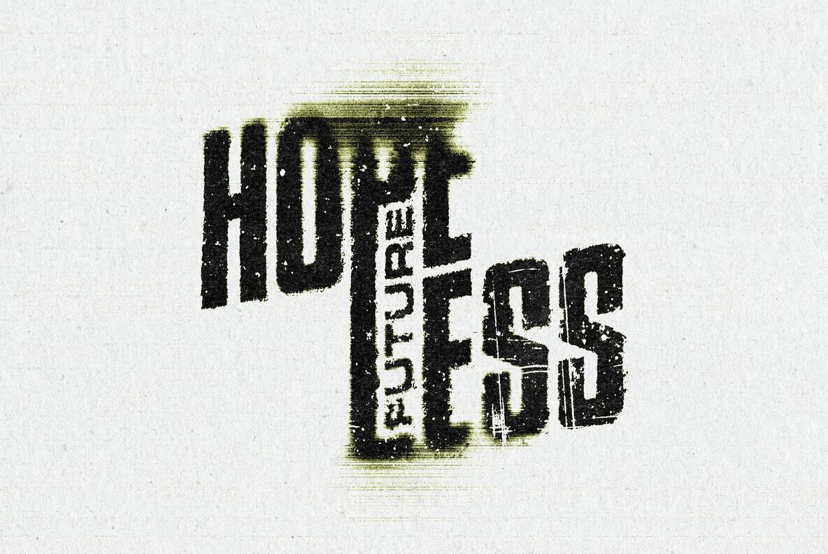 Ink Distortion Text Effect 4