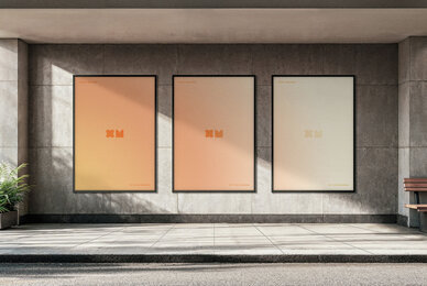 3 Outdoor Posters Mockup