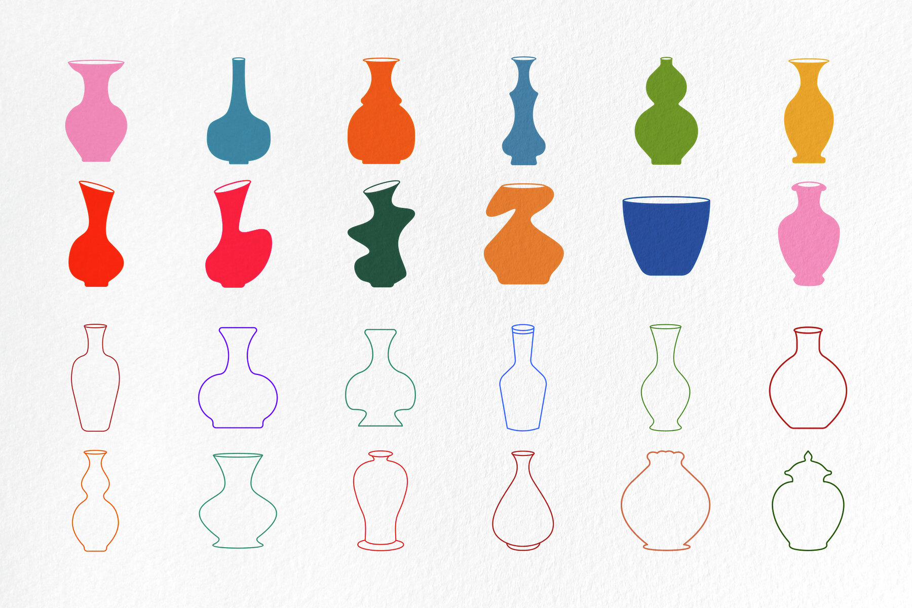 Next Vase Procreate Stamp Brushes 4