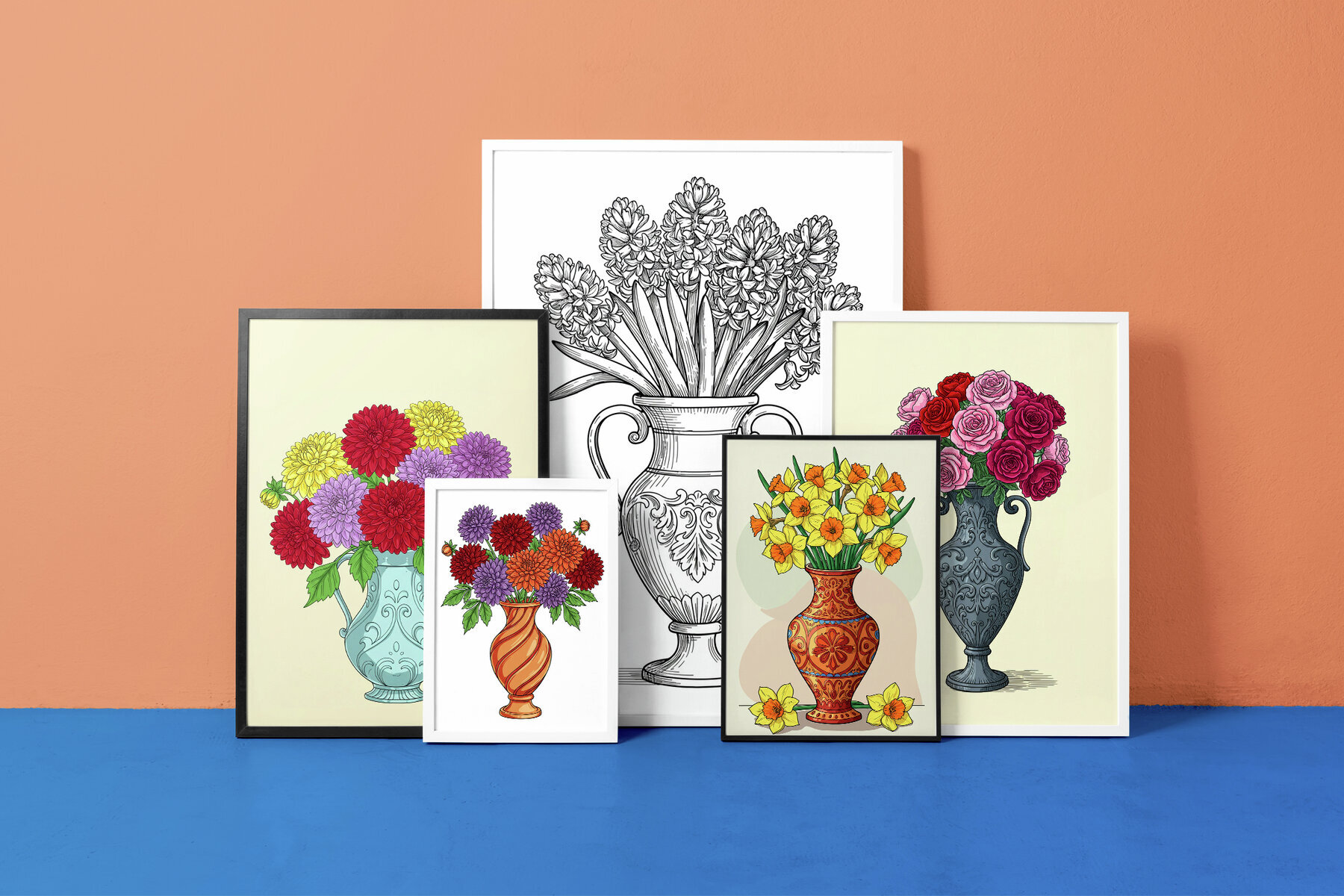 Flower Pack Procreate Stamp Brushes 2