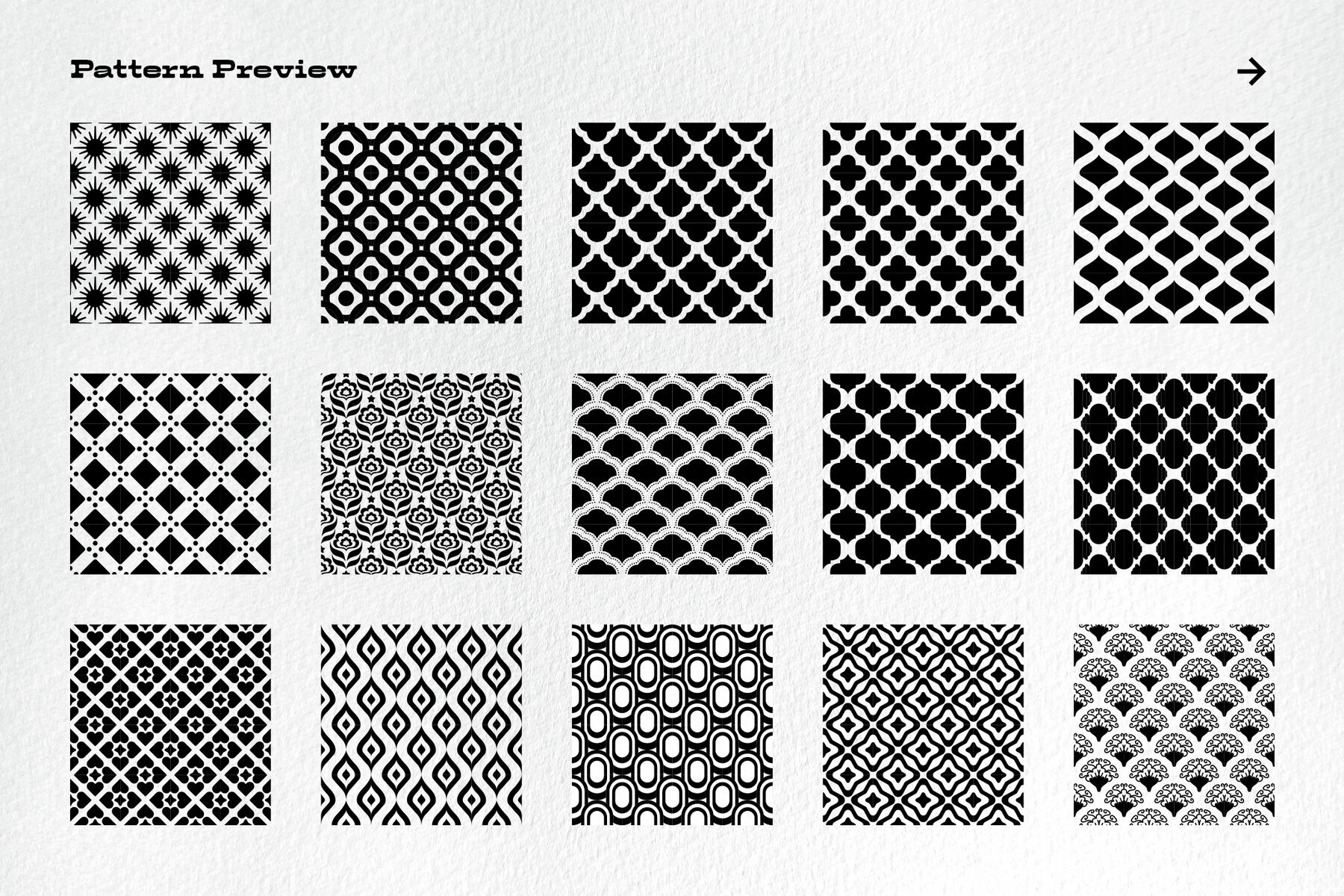 Next Pattern V1 Procreate Brushes Set 3