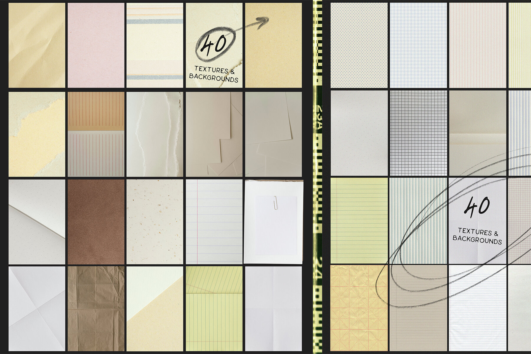 Chaos Scribbles Objects and Papers 4