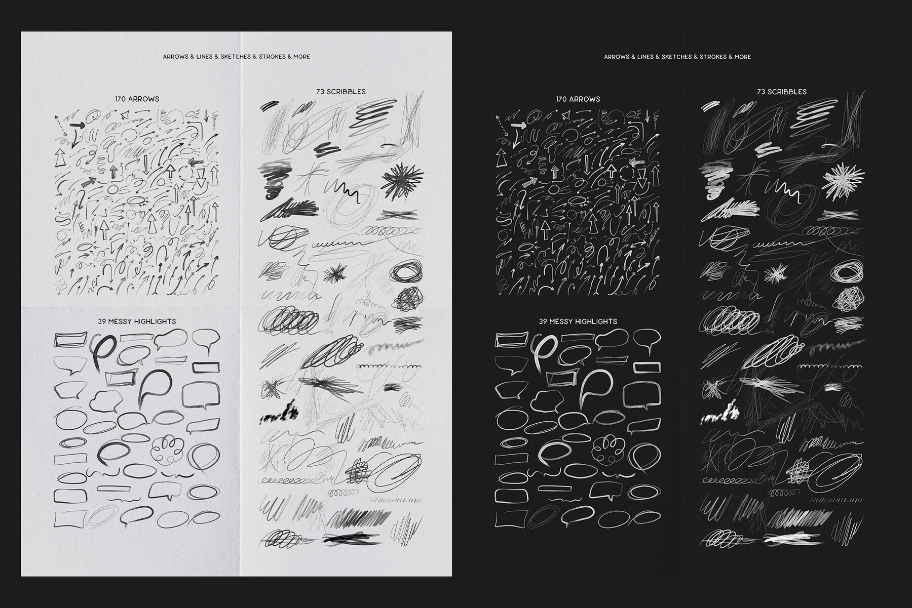 Chaos Scribbles Objects and Papers 9