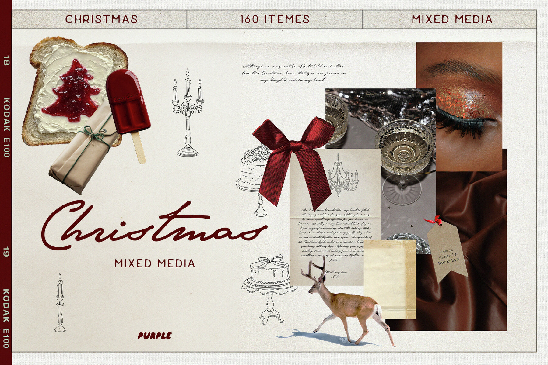 Christmas Mixed Media Pack 1