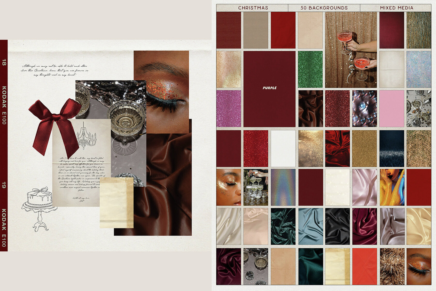 Christmas Mixed Media Pack 2