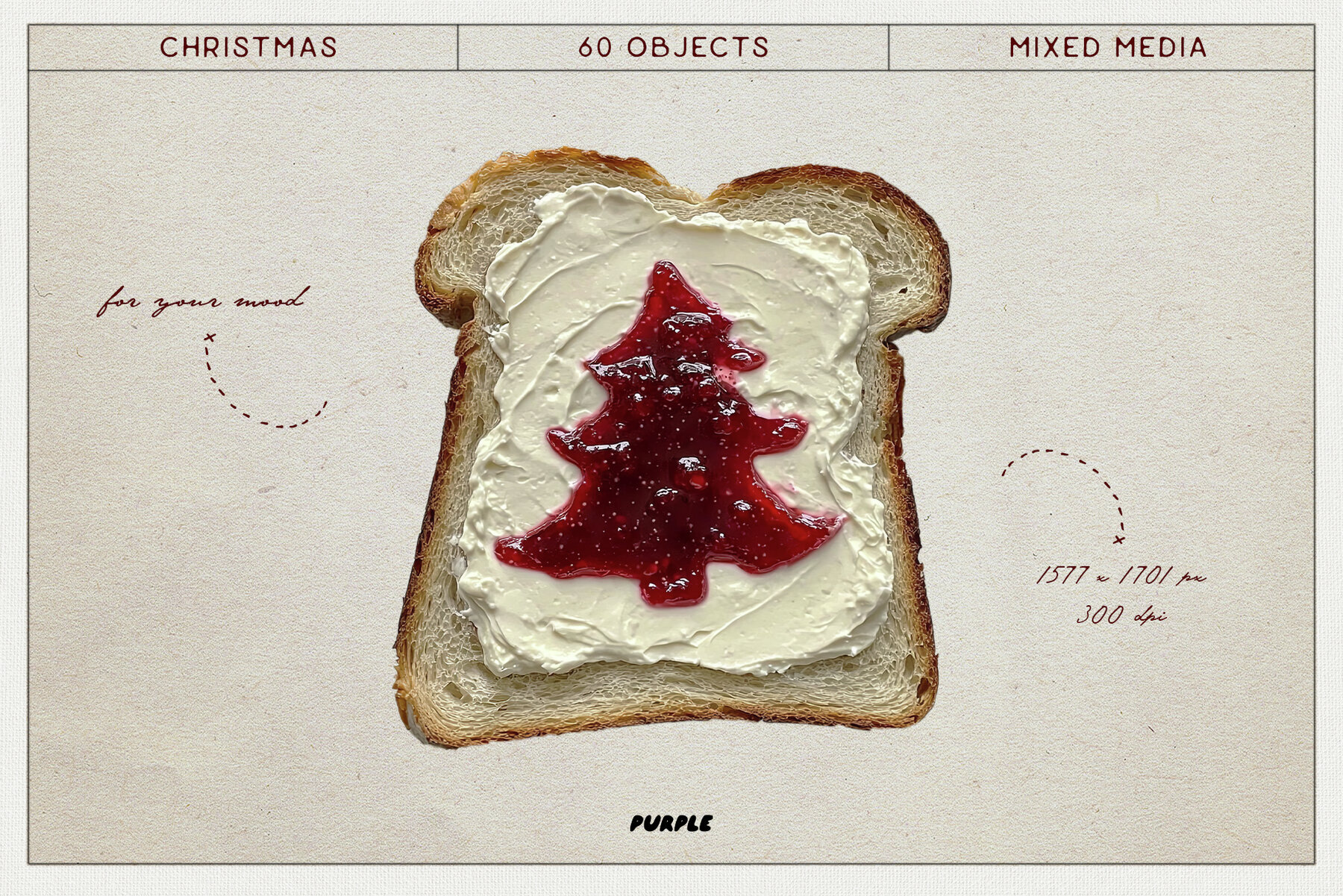 Christmas Mixed Media Pack 3