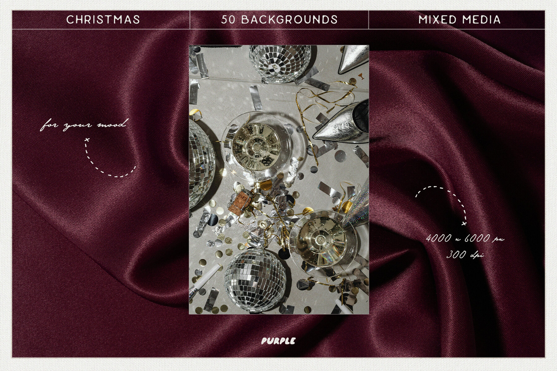 Christmas Mixed Media Pack 5