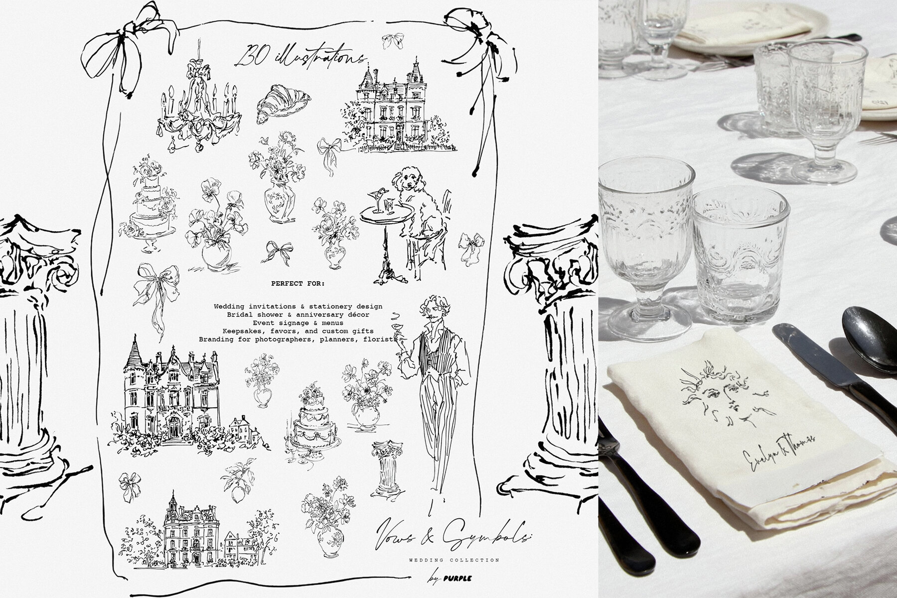 Vows and Symbols Wedding Collection 6