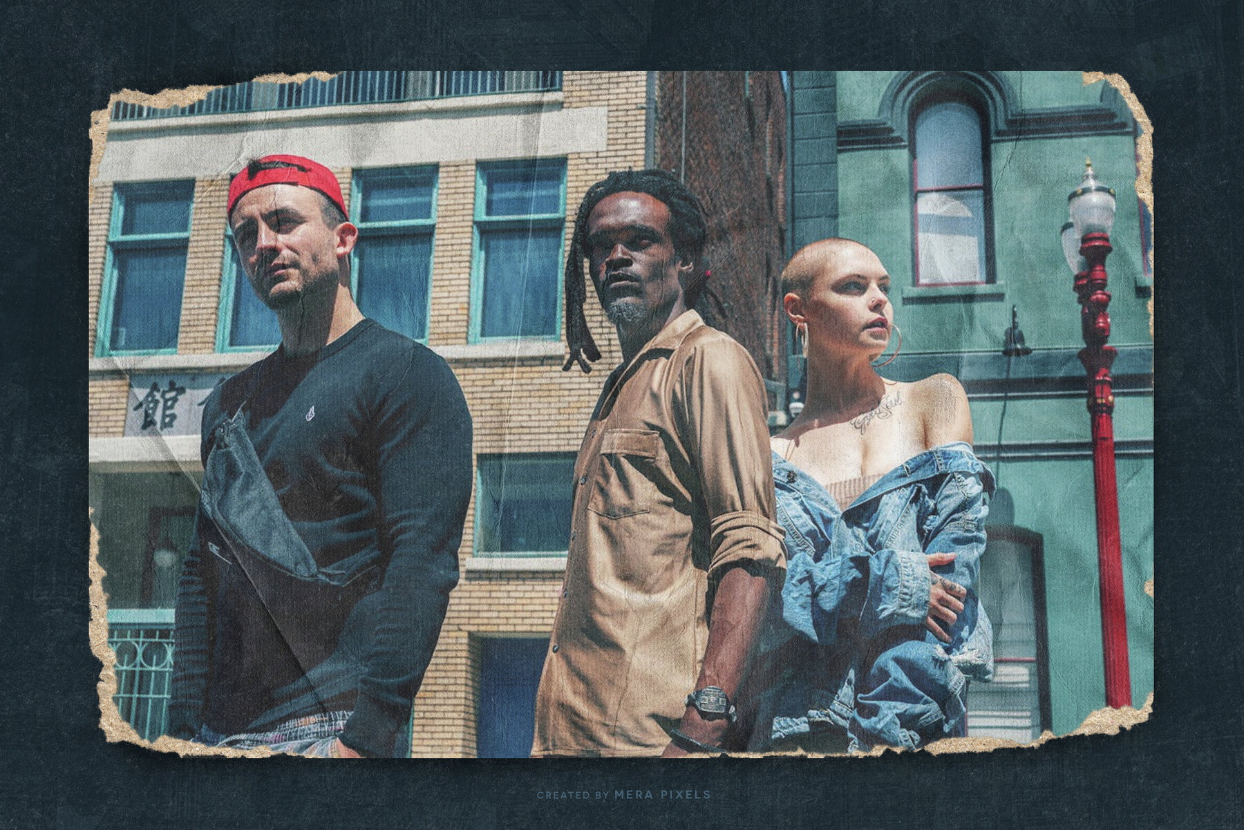 Torn Paper Brushes   Textures 5