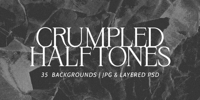 Crumpled Halftones