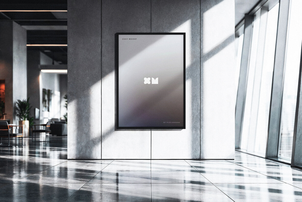 Office Poster Mockup 1