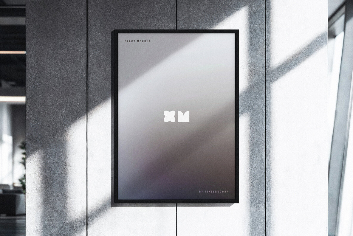 Office Poster Mockup 3