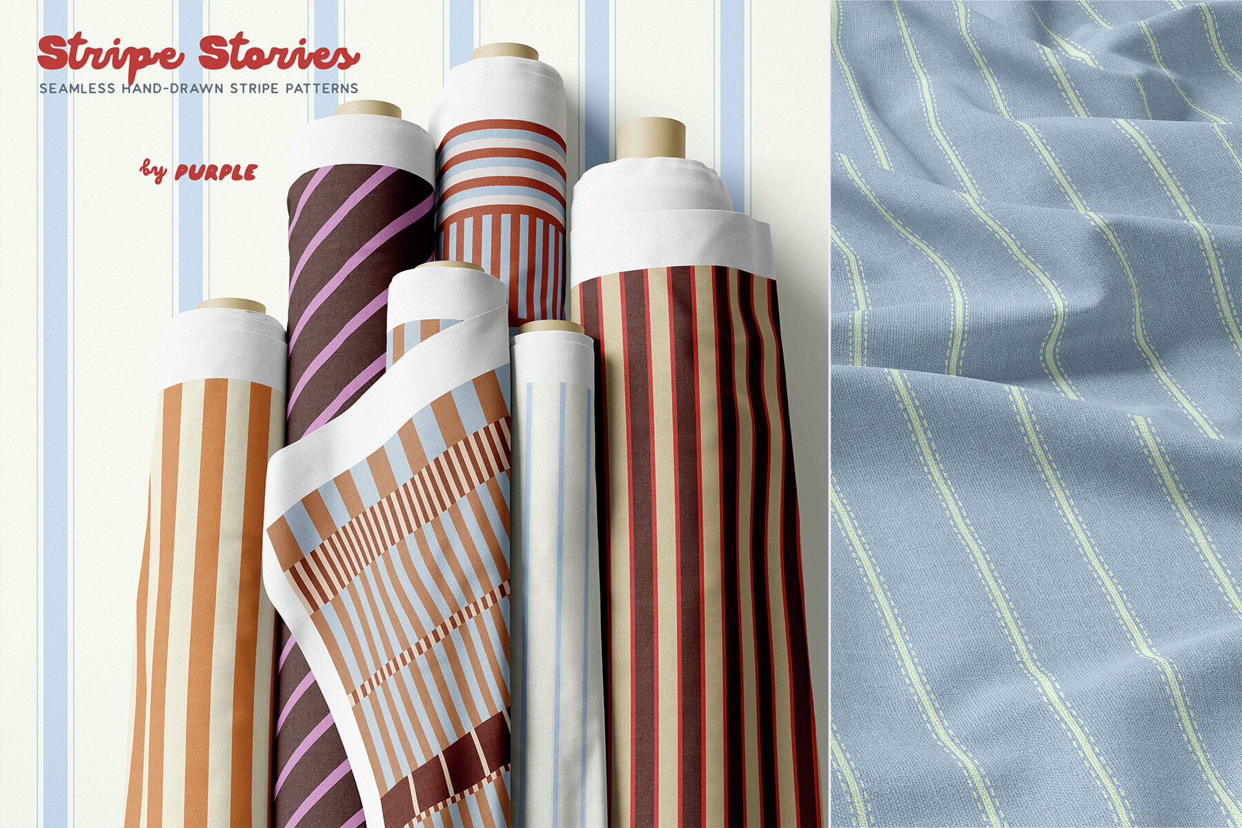 Stripe Stories   Seamless Patterns 2