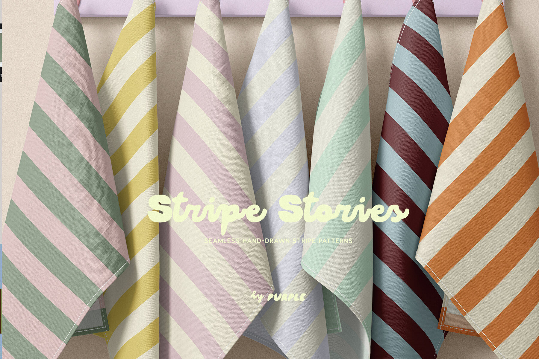 Stripe Stories   Seamless Patterns 9