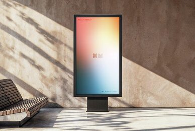 Outdoor Digital Signage Mockup