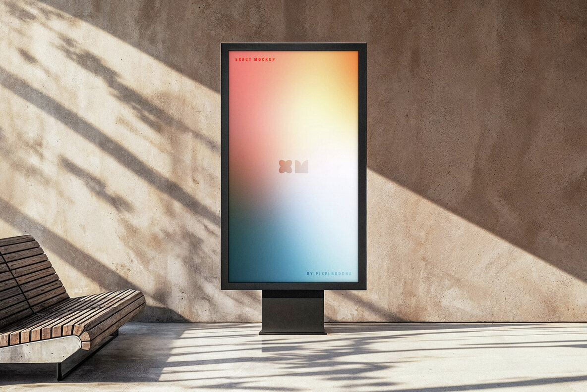 Outdoor Digital Signage Mockup 1