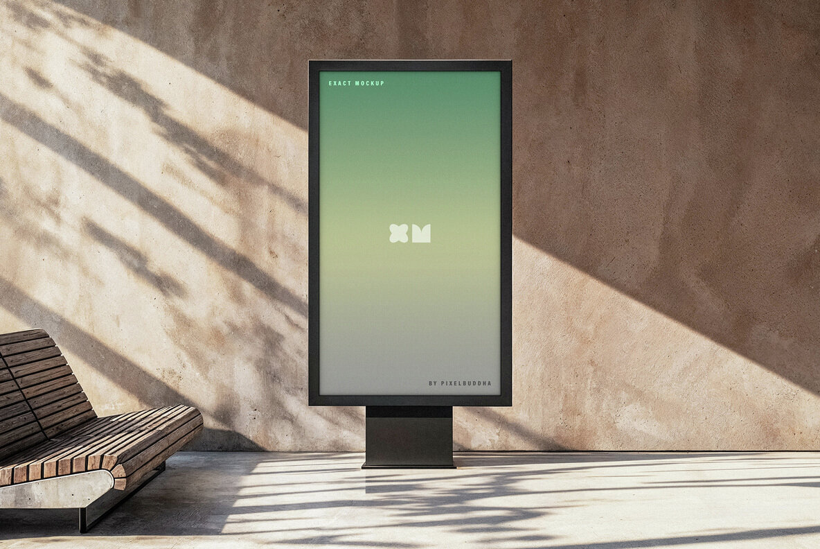 Outdoor Digital Signage Mockup 2