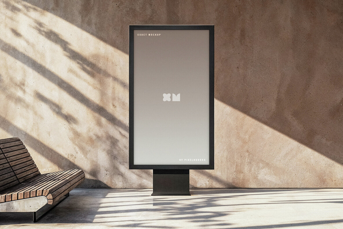Outdoor Digital Signage Mockup 4