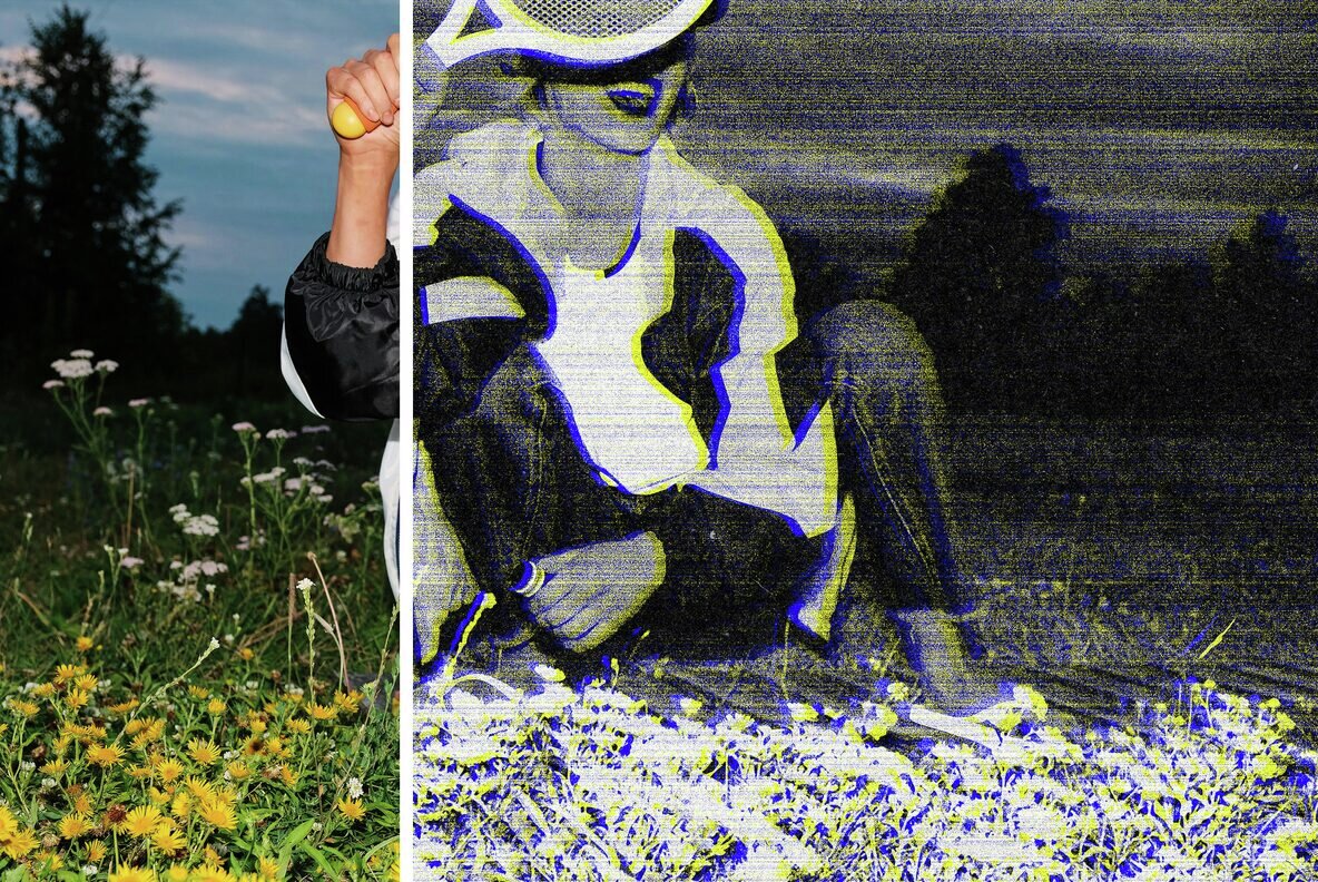 Glitched Scanner Photo Effect 5