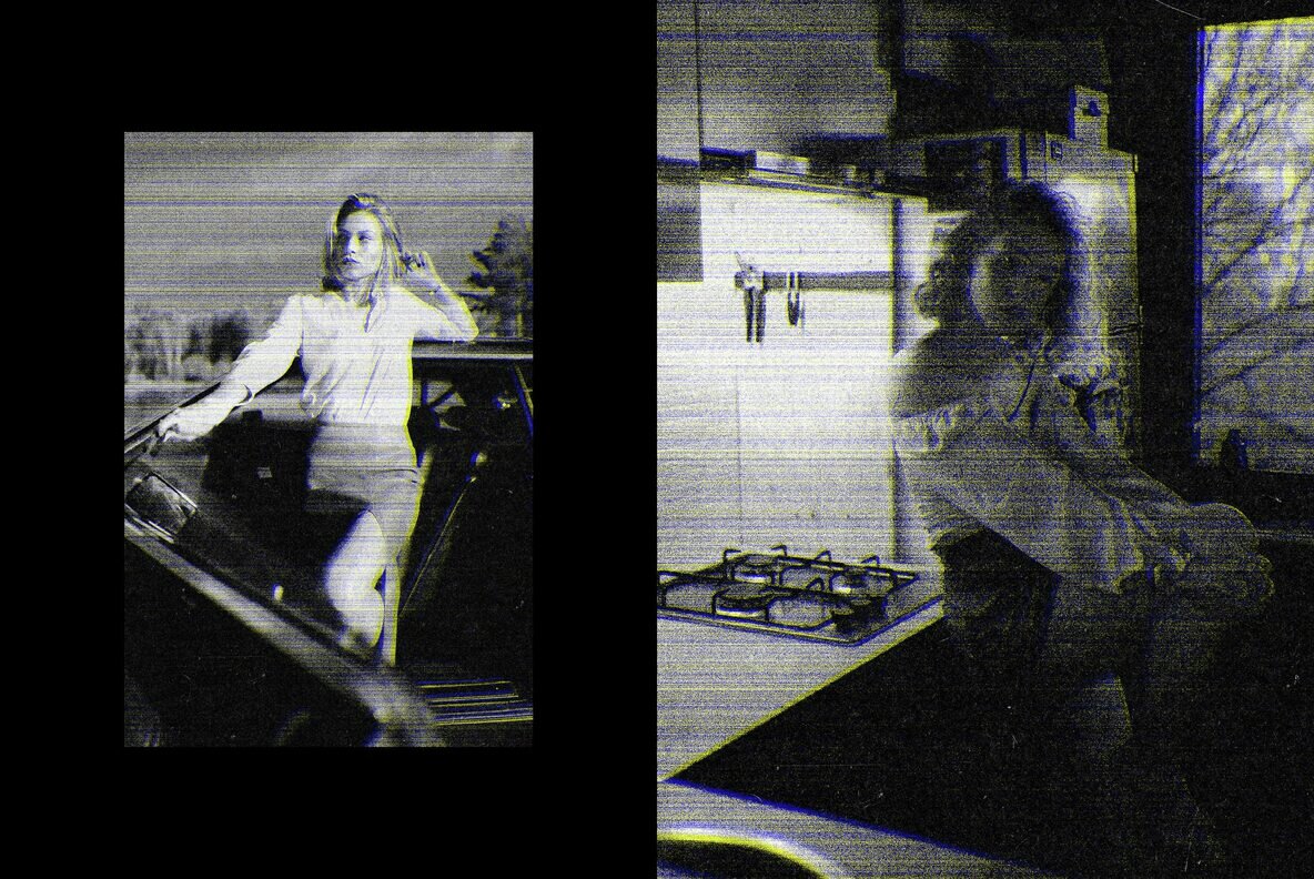 Glitched Scanner Photo Effect 6