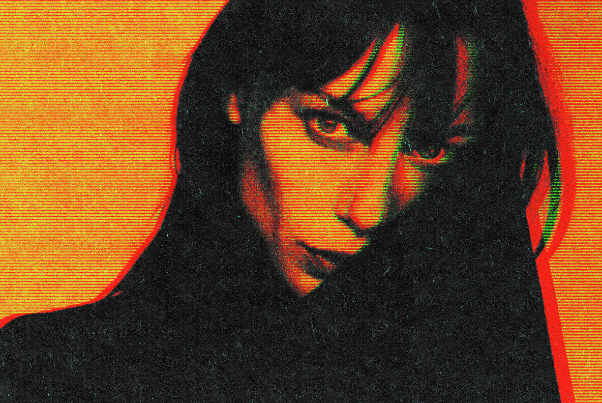 Glitch Print Photo Effect 3