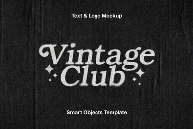 Dusty Halftone Print Text Effect