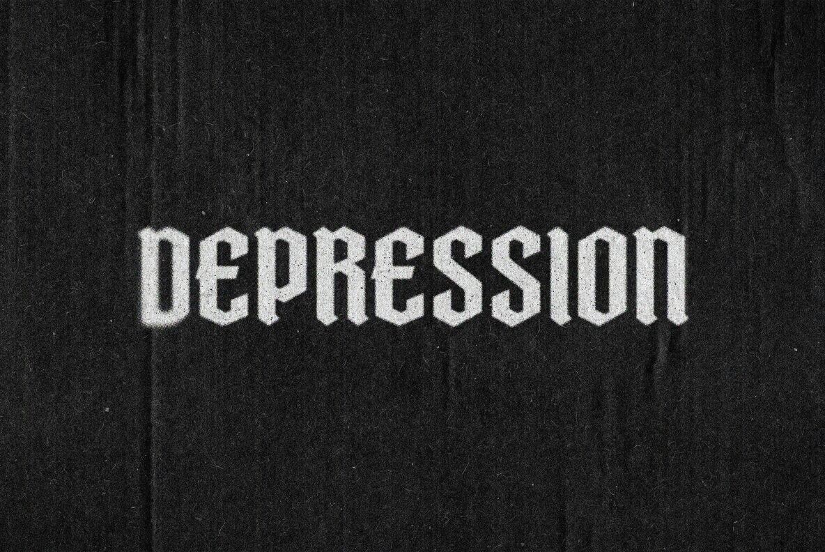 Dusty Halftone Print Text Effect 5