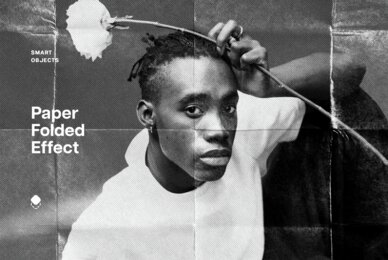 Folded Paper Photo Effect