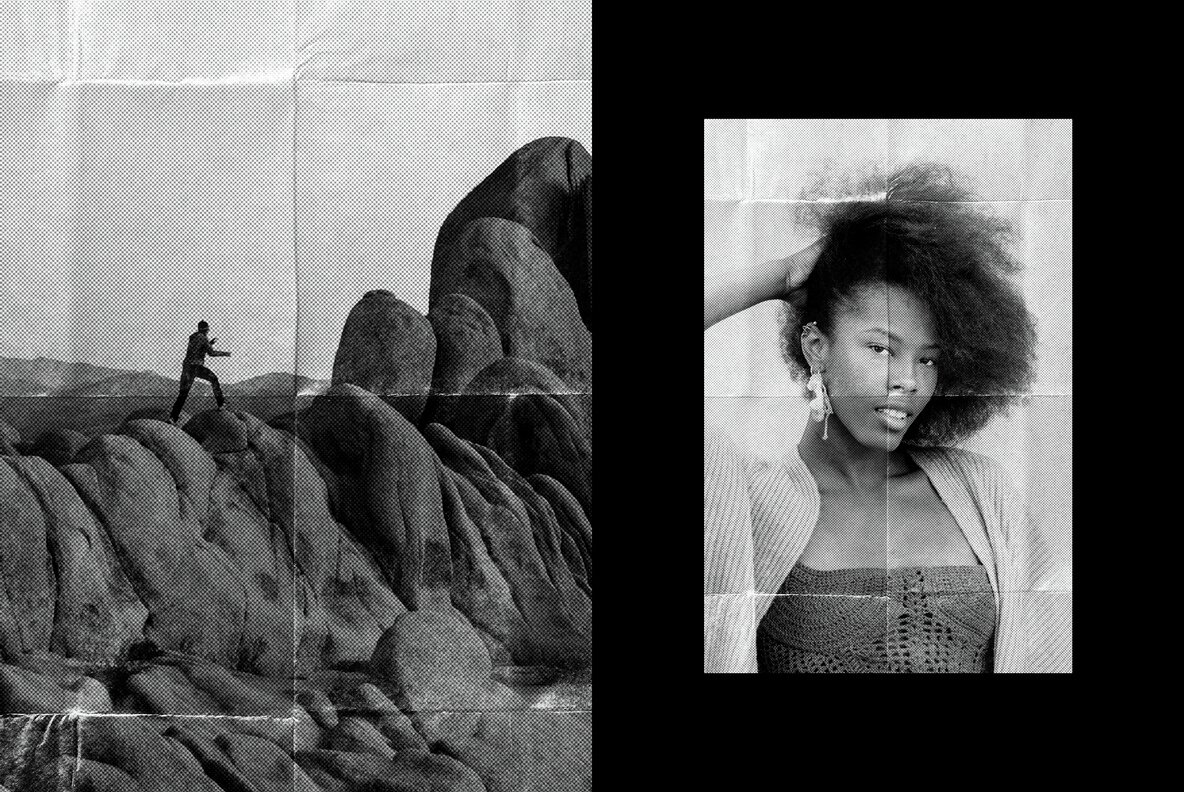 Folded Paper Photo Effect 5