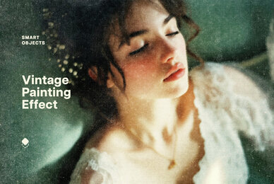 Vintage Painting Photo Effect