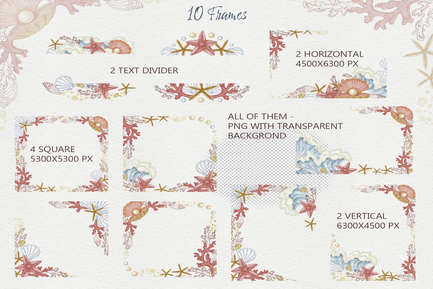 Coastal Sketch Watercolor and Colored Pencil Set 8