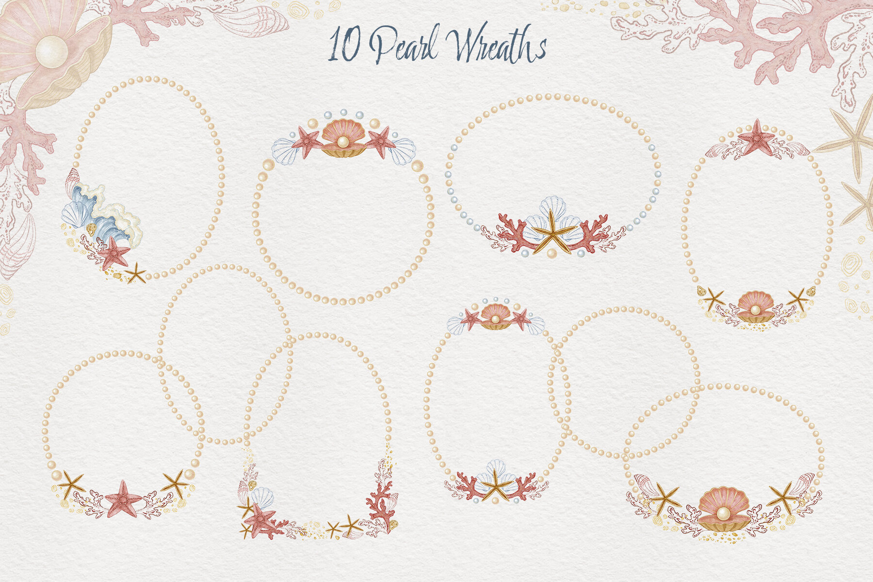 Coastal Sketch Watercolor and Colored Pencil Set 9