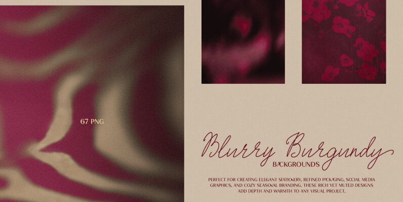 Blurry Burgundy Backgrounds