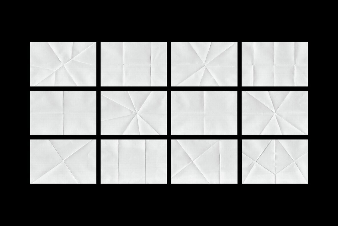 Folded Paper Texture Collection 2