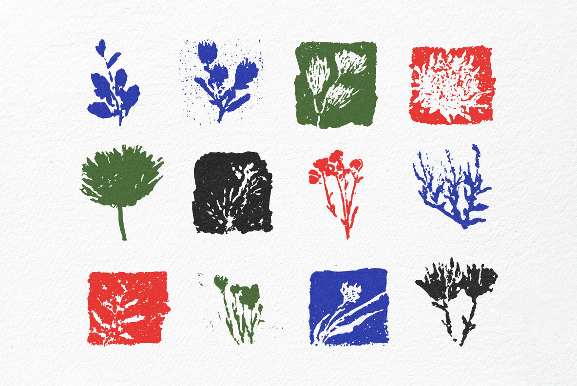 Natural Stamping Elements 2