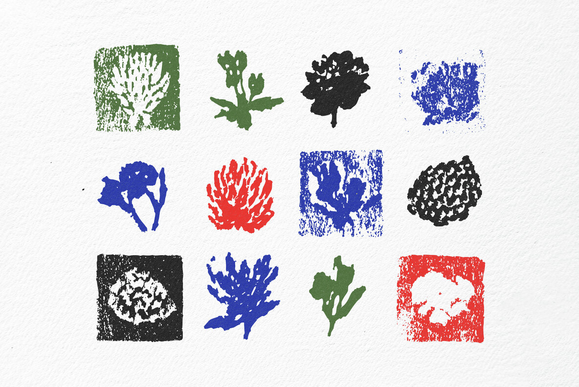 Natural Stamping Elements 6