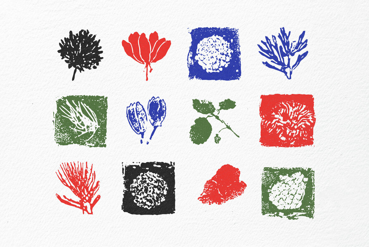 Natural Stamping Elements 8