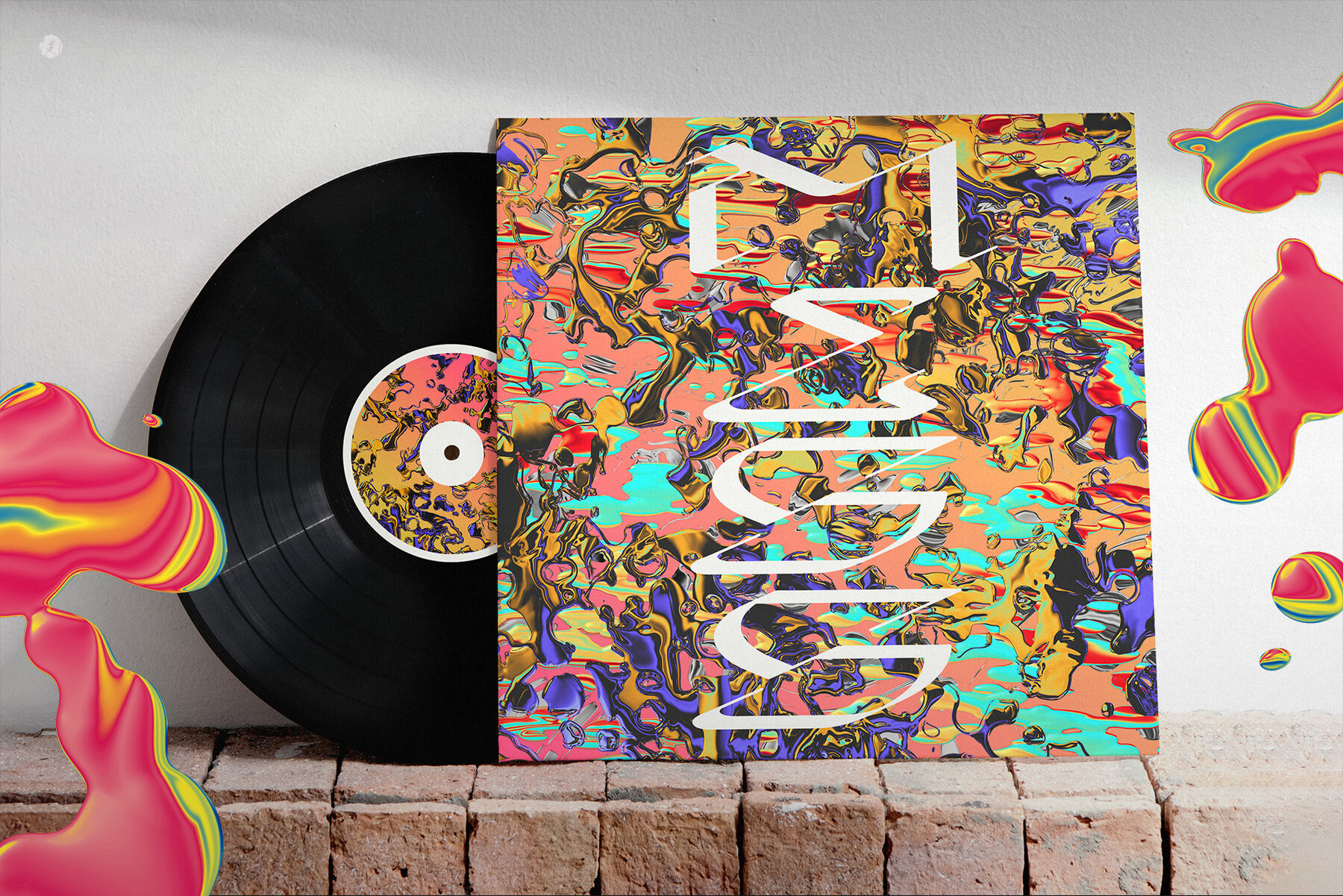 Liquid Mercury Abstract Objects 11