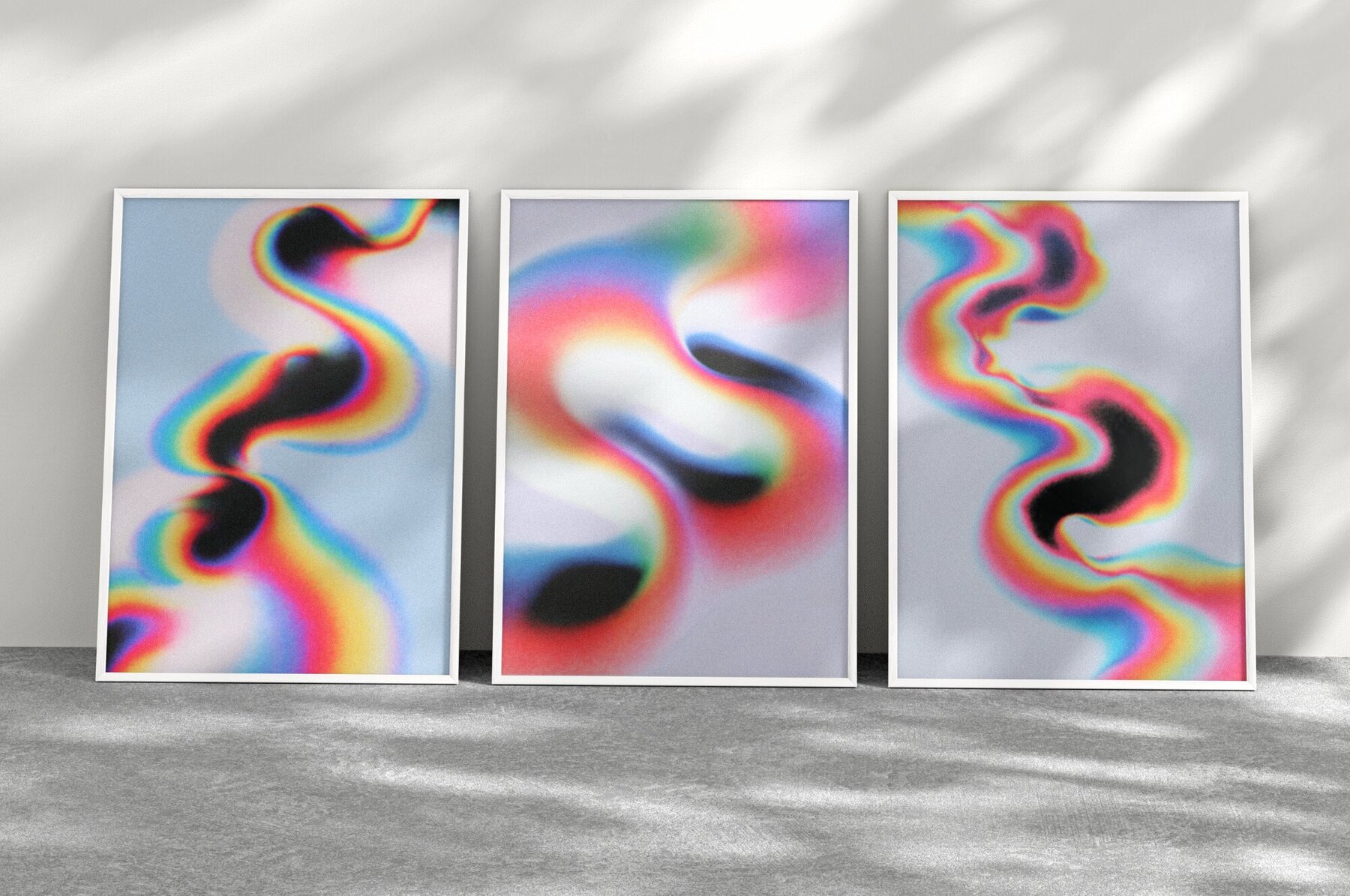 Acid Dreams   Psychedelic Grainy Backgrounds Pack 9