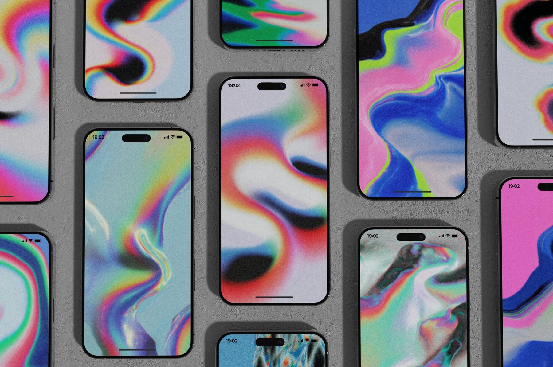 Acid Dreams   Psychedelic Grainy Backgrounds Pack 11