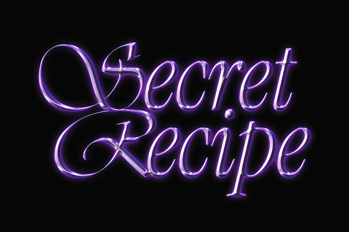 Chromatic Text Effect Bundle Photoshop 5