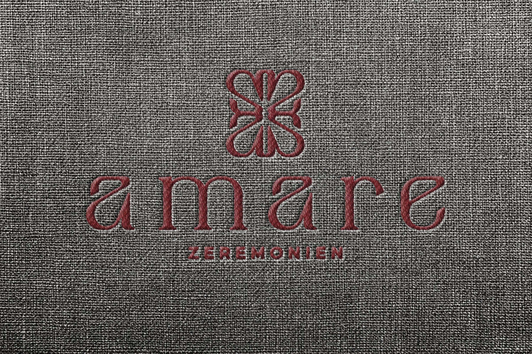 Realistic Embroidery Logo Mockup 2