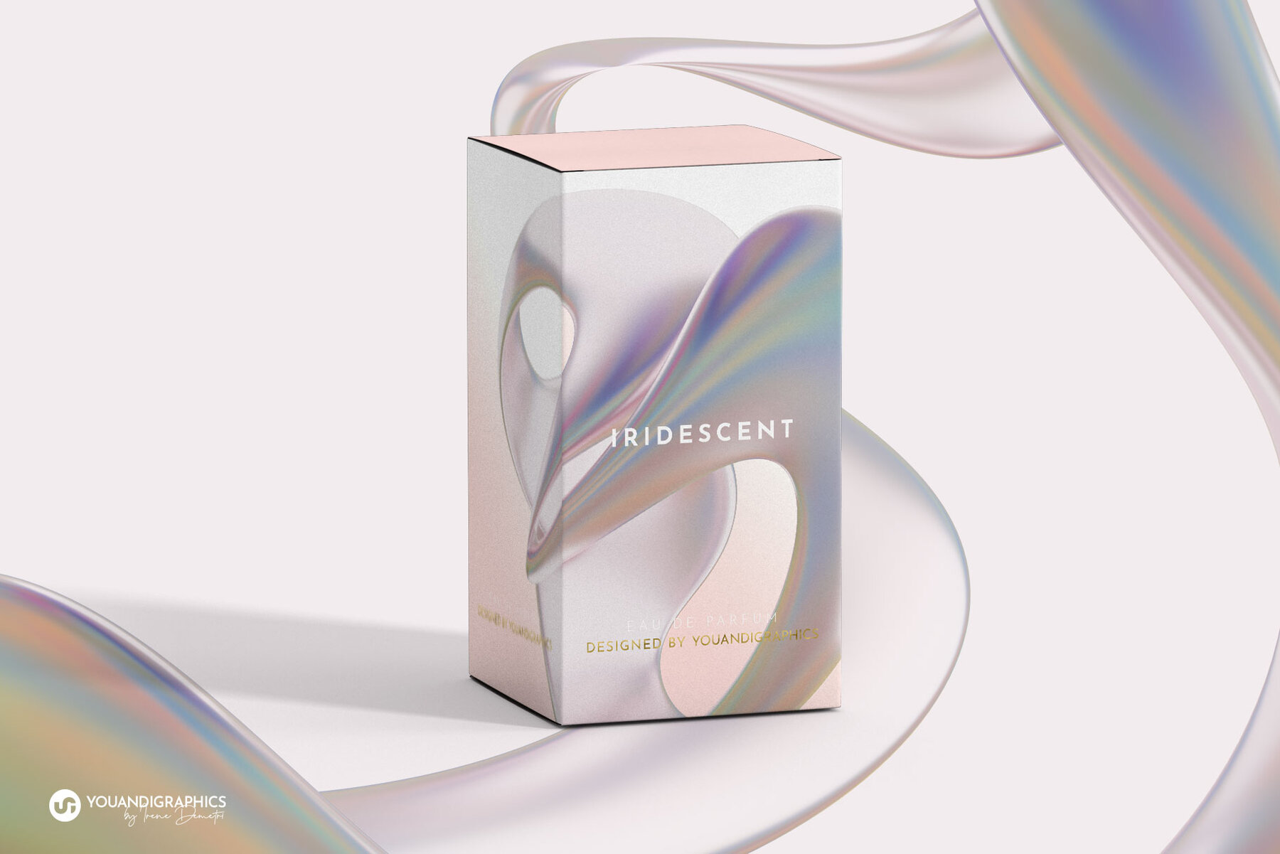 Iridescent Abstract Liquid Shapes 6